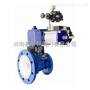 FQ641F46氣動(dòng)襯氟釜底放料閥、氣動(dòng)襯氟多功能放料球閥