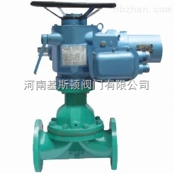G941J電動(dòng)襯膠法蘭隔膜閥